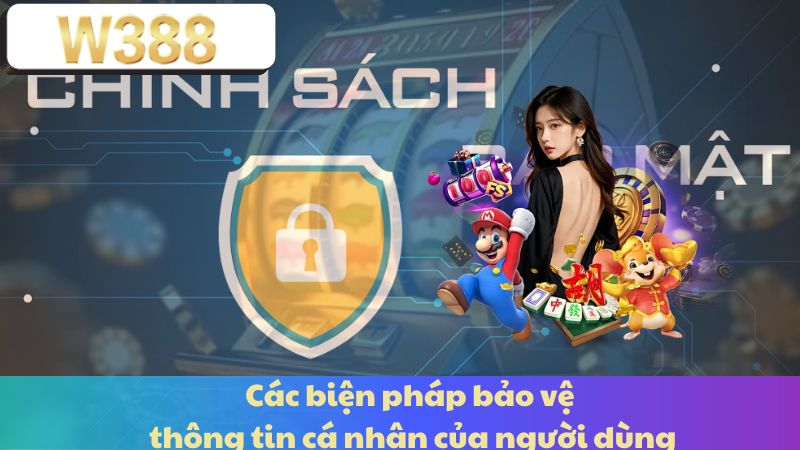 Các biện pháp bảo vệ thông tin cá nhân của người dùng