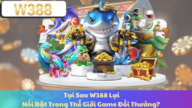 Tại Sao W388 Lại Nổi Bật Trong Thế Giới Game Đổi Thưởng?